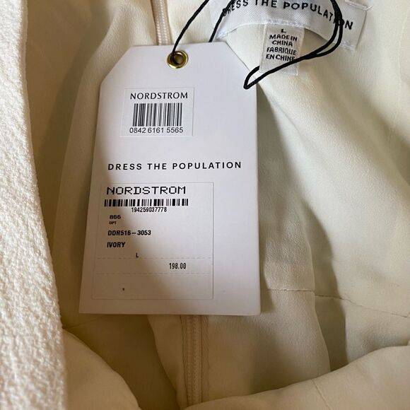 Dress The Population Livia Dress Size Large NWT - Picture 9 of 9
